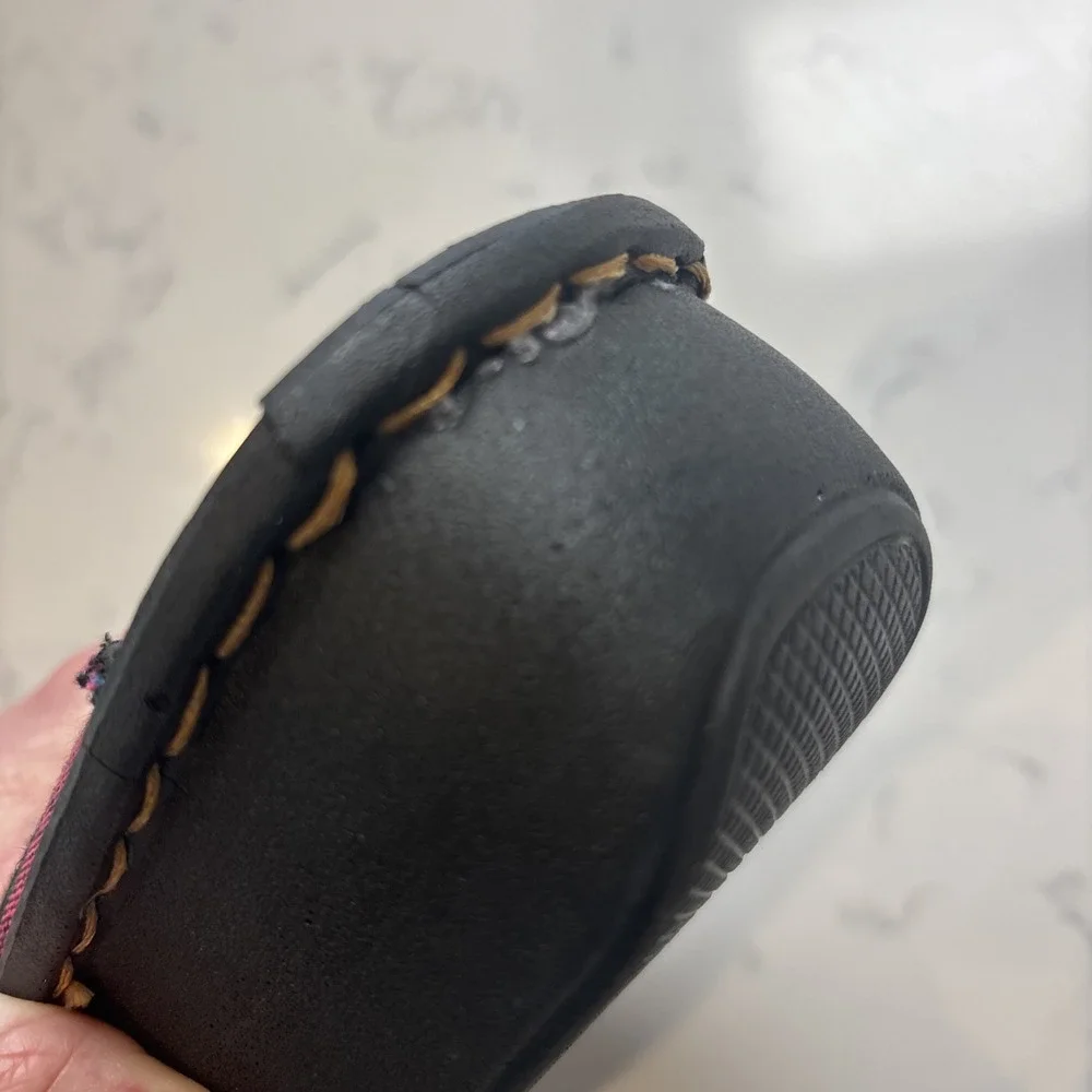 INGARO Happy SlipOn Clogs BuckleFabric Stripe Hippie Boho Comfort Women SZ 8.5 - Picture 9 of 10